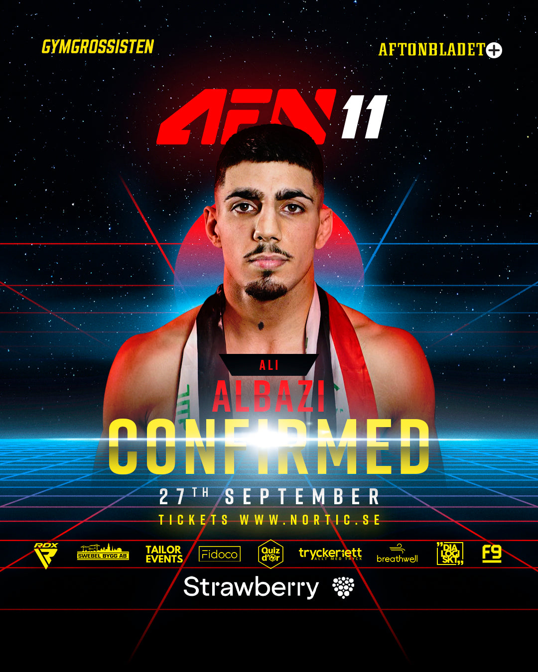 Swedish-Born Ali Albazi Set for AFN Debut in Stockholm